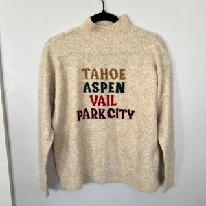 NWT Lou and Grey Ski City Sweater